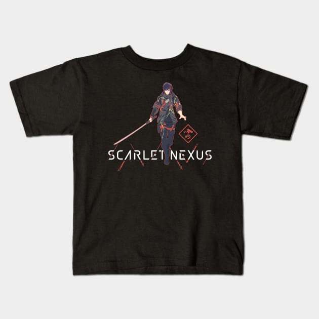 yuito sumeragi- scarlet nexus Kids T-Shirt by Realthereds